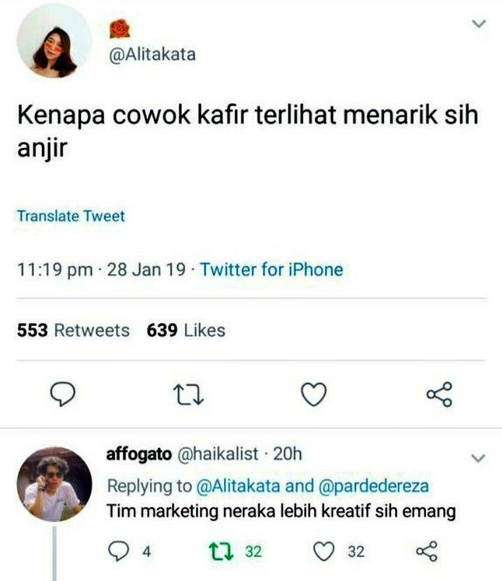 akun500juta's tweet photo. KUMPULAN REPLY RECEH WARGA TWITTER +62😭

a thread https://t.co/oPTB5oDUEP