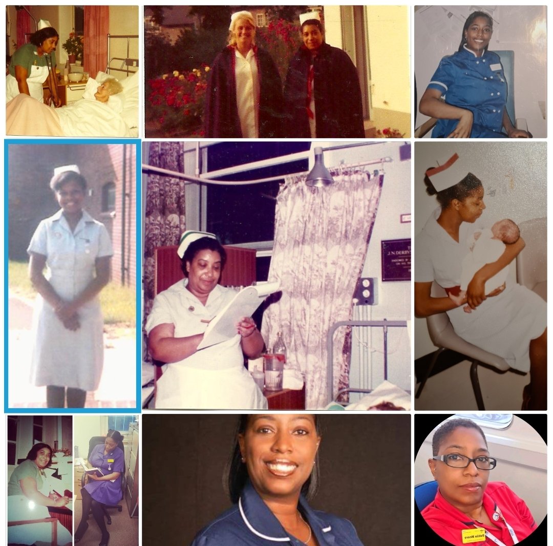 As we continue to celebrate #NHS75   My personal reflection, on my  inspirational nurses. My mum was a nurse. Her cape made her look like a superhero .3 of her daughters followed  her footsteps 2b  nurses,&amp; 1 Doctor. Serving the NHS  60s-present #proudnurse