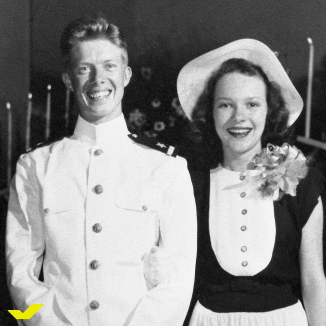 Today we're wishing President Jimmy Carter and former First Lady Rosalynn Carter a very happy 77th wedding anniversary 💕

The two were married in Plains, Georgia on July 7, 1946.