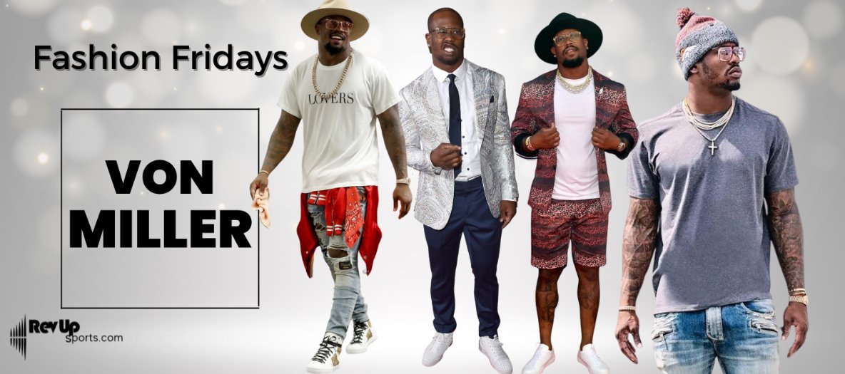RevUpSports_'s tweet image. What do you think of Von Miller's sense of style (and extensive hat collection)? 🤠🏈Take a look at some of his most notable outfits on our website: revupsports.com/athletes/footb…

#RevUpSports #NFL #NFLStyle #BuffaloBills #VonMiller

Gear Up For YOUR Game At RevUpSports.com