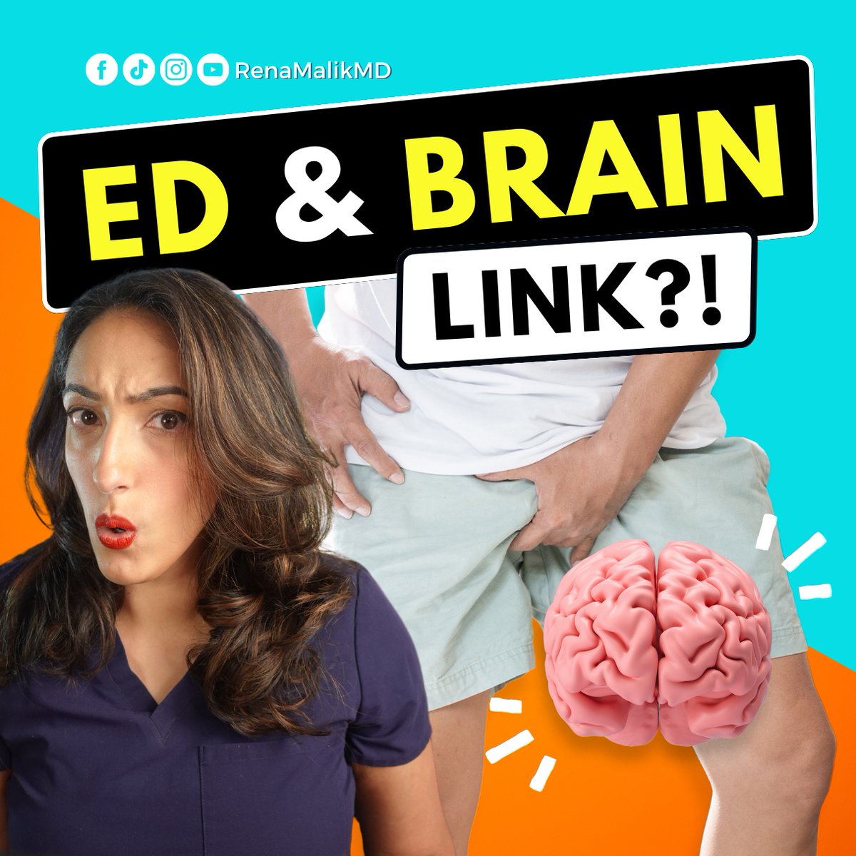 RenaMalikMD's tweet image. Discover the truth behind your ED as I reveal the hidden warning signs that no one talks about. Your health depends on it.  Watch it here: youtube.com/watch?v=1mGFgQ… #erectiledysfunction #erectiledysfunctionproblems #sexualhealth #sexualeducation #urology #renamalikmd