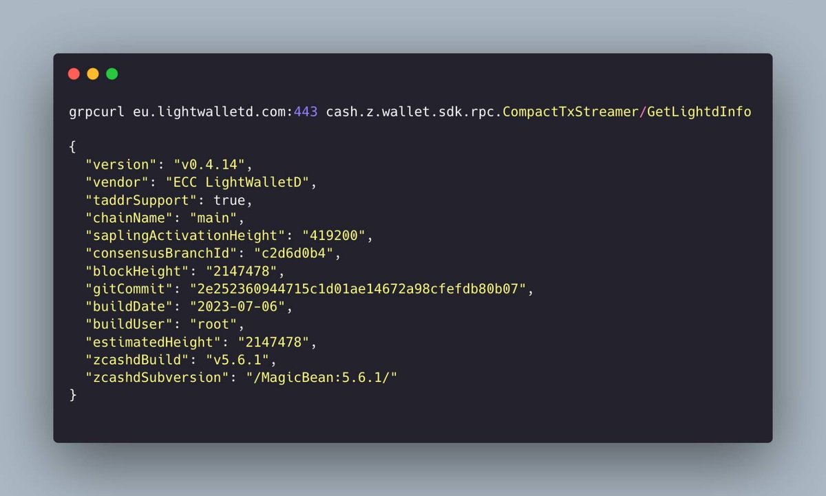 lightwalletd's tweet photo. 🚀 Big update! After extensive testing and reindexing nodes, we are thrilled to share that the latest ECC lightwalletd release v0.4.14 has been successfully deployed on our distributed infrastructure! 🌎🌍🌏 https://t.co/nZRK81WGjJ
