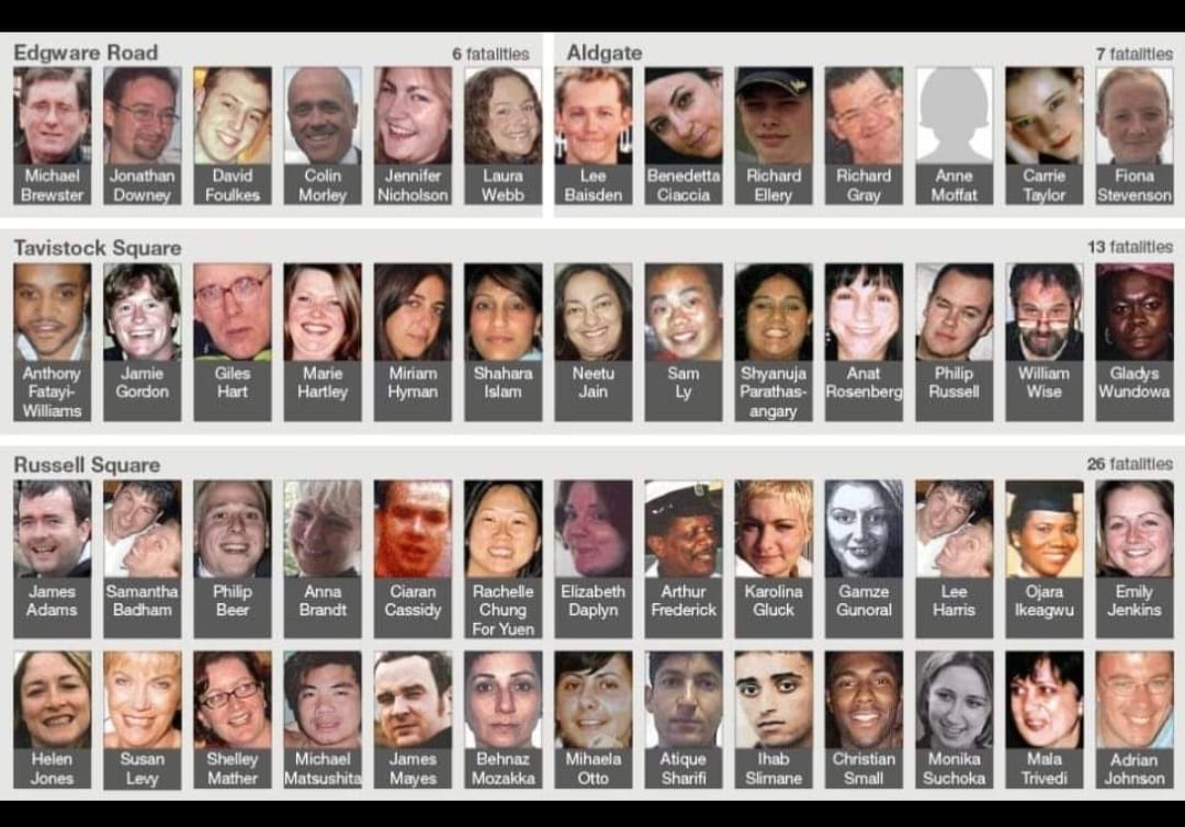 18 years on... #77attacks #LondonBombings
