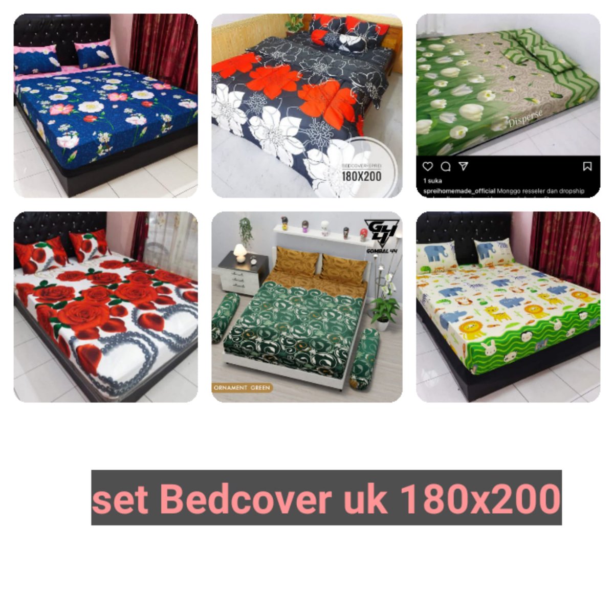 Catatan_ali7's tweet photo. YANG LIHAT POSTINGAN INI MINTA TOLONG BANTU RT YA 🙏

PUSAT SEPRAI DAN BEDCOVER TERLENGKAP DAN TERMURAH

Bahan Katun Premium Adem dipakai 

Order atau untuk keperluan SEDEKAH atau mau jadi RESELLER DM saja ya 🙏 https://t.co/acq1B6MbNy