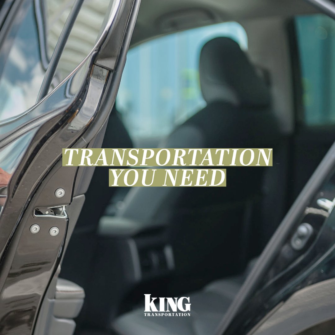 At King Limousine & Transportation Services, you can travel stress-free. From airport transfers to corporate events, we've got your transportation needs covered! Reserve your ride today! #ProfessionalService #EffortlessRides