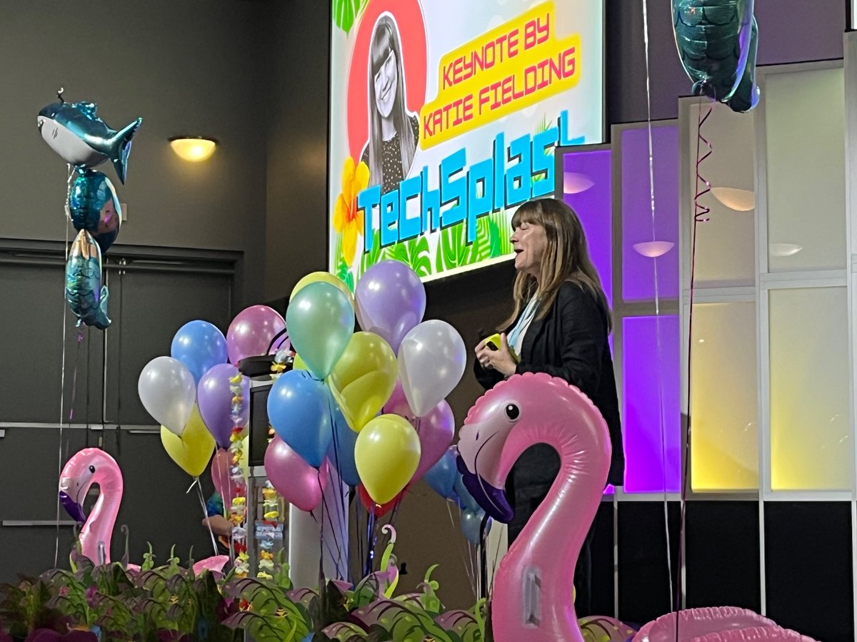 witchyrichy's tweet photo. #techsplash23 kicks off with @KatieF keynote on being an ally https://t.co/NOGhRpbLWP