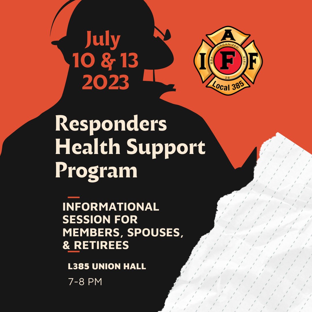 OmahaFire385's tweet photo. *ATTENTION LOCAL 385 MEMBERS* Next week we will be rolling out a new platform focused on the behavioral health and wellness of Omaha Firefighters and Paramedics. Because Our families share in the sacrifices we make, we will be hosting informational sessions for spouses. https://t.co/tNP5mV1TEF
