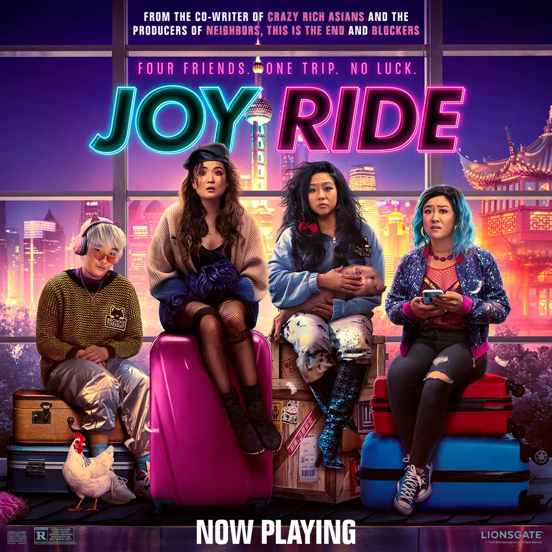 get ready for the ride of your life. #JoyRideMovie is now playing only in theaters! Get tickets at foxshowtimes.com.