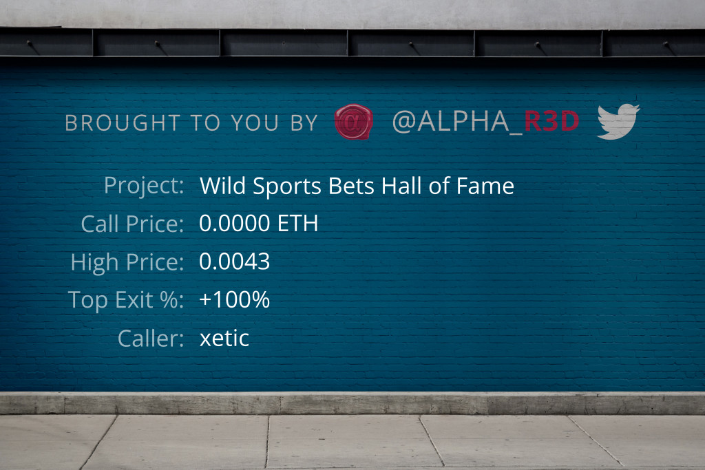 Alpha_R3D's tweet photo. 🚨 AlphaR3D reporting another status update for our calls! 📈 Our experienced callers provide full transparency and unbiased market insight on NFT projects, giving you the data you need to make informed decisions. Not financial advice, DYOR. #AlphaR3D #WAGMI #NFTs https://t.co/NhCtONA3o7