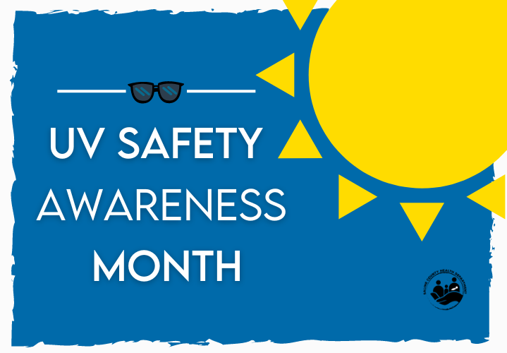 U.V. Safety Awareness Month is held during summer when many of us spend more time outside making the most of the warmer weather. 

For more information how to stay safe in the sun conta.cc/3XI7RVe

#UVAwarenessMonth