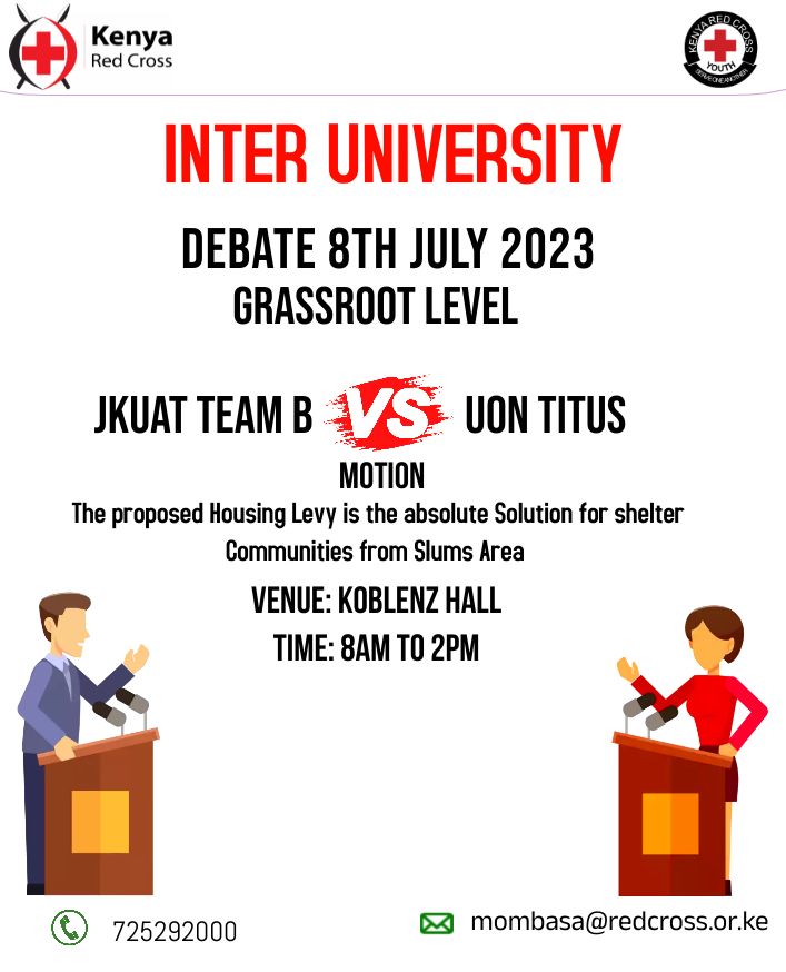 Access to Shelter is a basic human right. 
Is this the ultimate solution to it?

@redcrossyouthke  
@universityofnairobi @jkuatredcross__
@Jkuatredcross

#interuniversitydebates 
#kenyaredcrosssociety 
#redcrossyouth