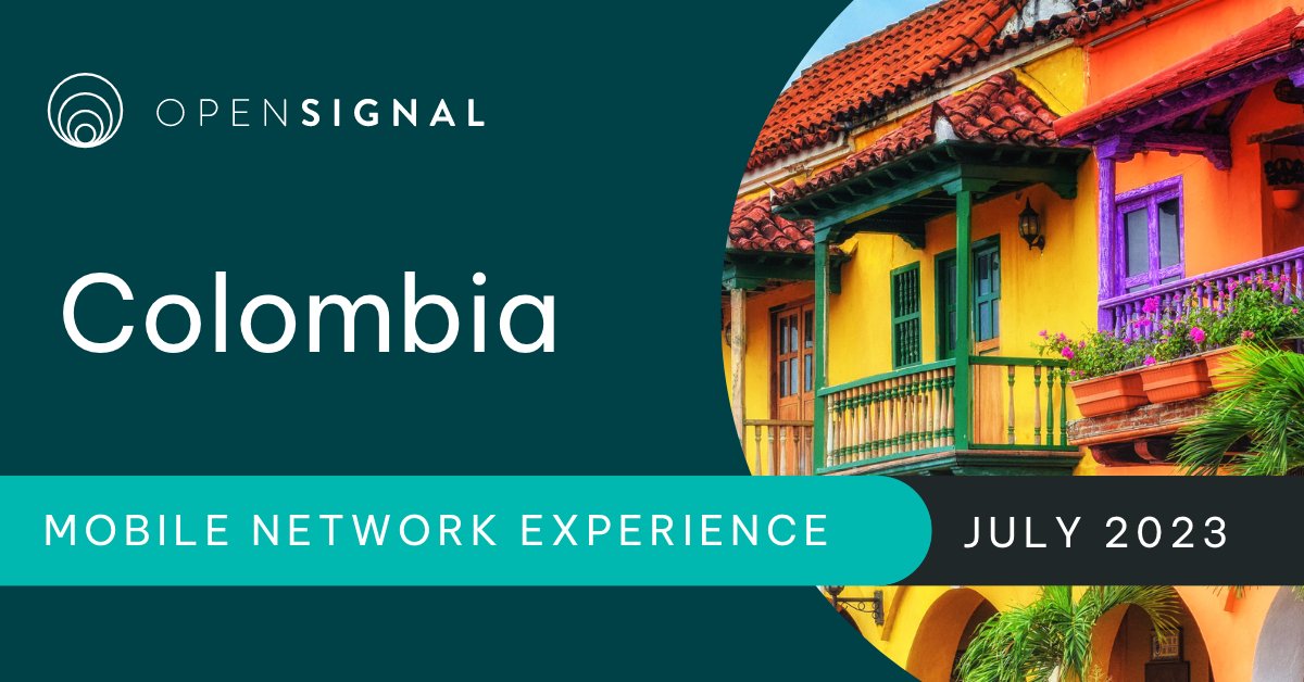 opensignal's tweet photo. Colombia has its eyes set on 5G, with operators currently carrying out test programs, and a spectrum auction scheduled to take place later this year. Discover more in our latest report: https://t.co/hLMoi1sFJh
#NetworkExperience #MobileNetwork https://t.co/LihAaFMbmb