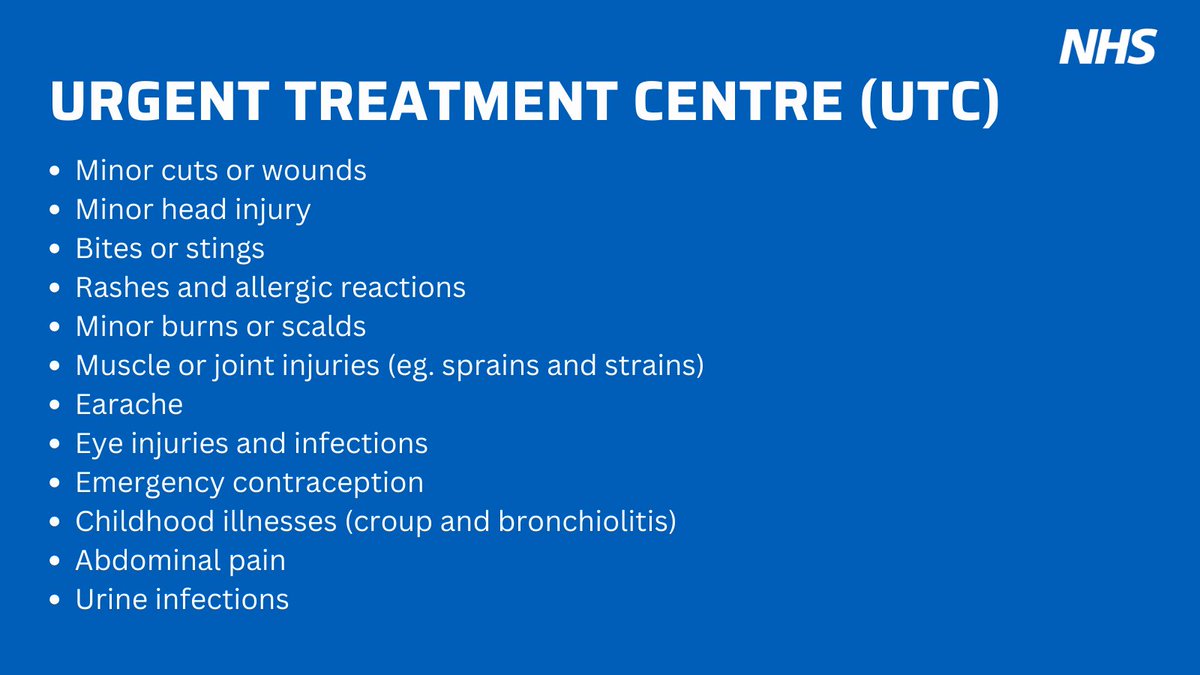 Runcorn UTC - ow.ly/3H7750OSFgs
Widnes UTC - ow.ly/PWsB50OSFgr
Open 8am to 9pm seven days a week.
