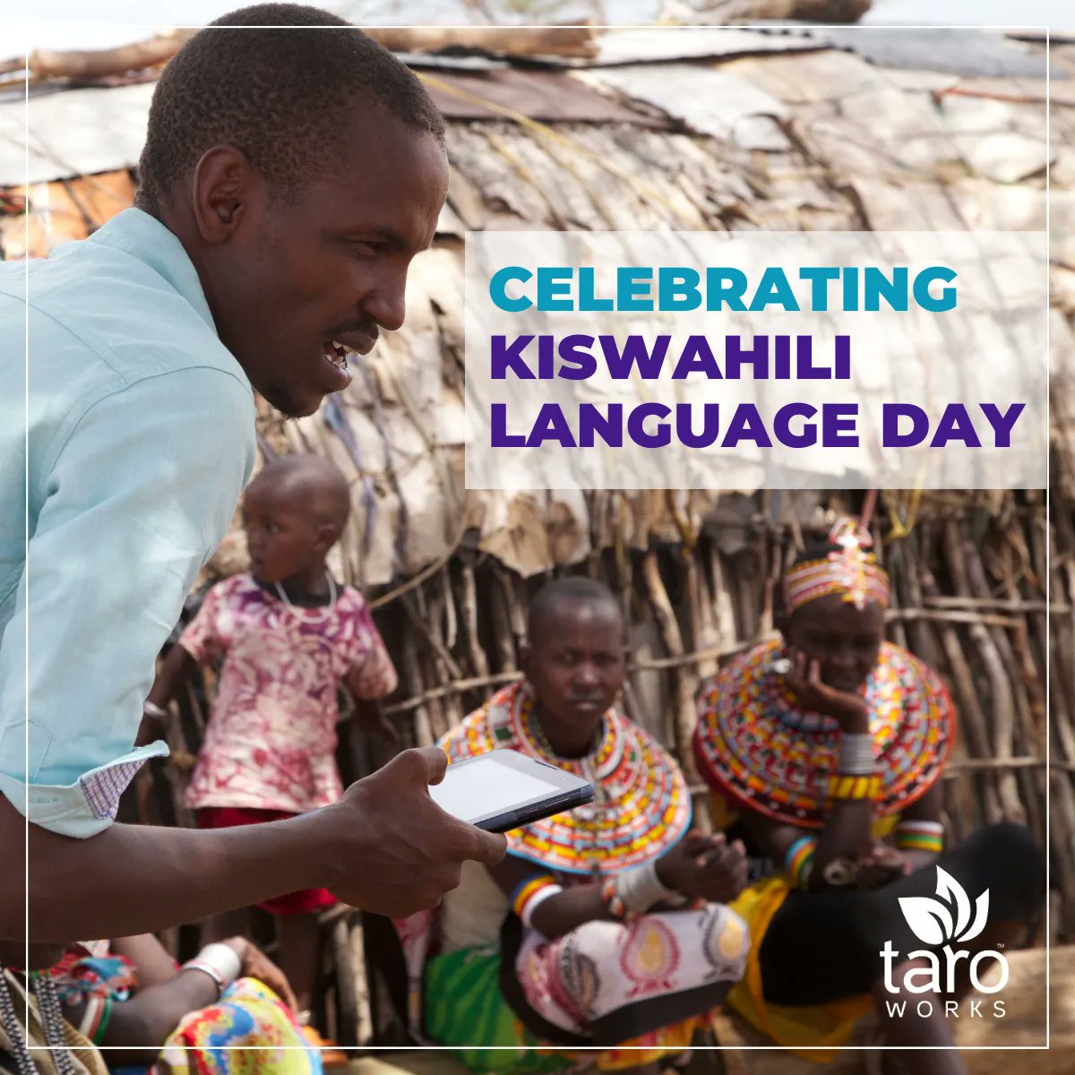 Today is Kiswahili Language Day! 

Our largest office is located in Nairobi, Kenya and our TaroWorks product is fully supported in Kiswahili. Join us in commemorating the Kiswahili language and spreading its usage in the tech world.