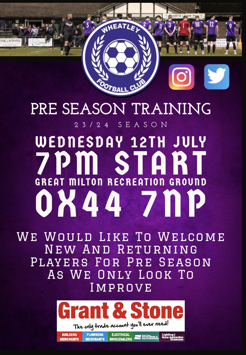 Let’s Go 🥳⚽️
Look forward to seeing familiar faces and new ones as well 🤝
UTW 💜