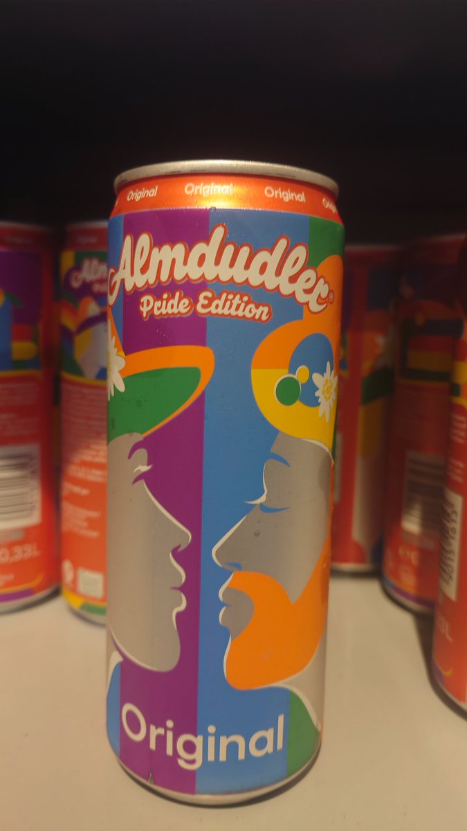 Almdudler mit einer super wokewashing Edition 😂 #matura2023 #covid19 #pride