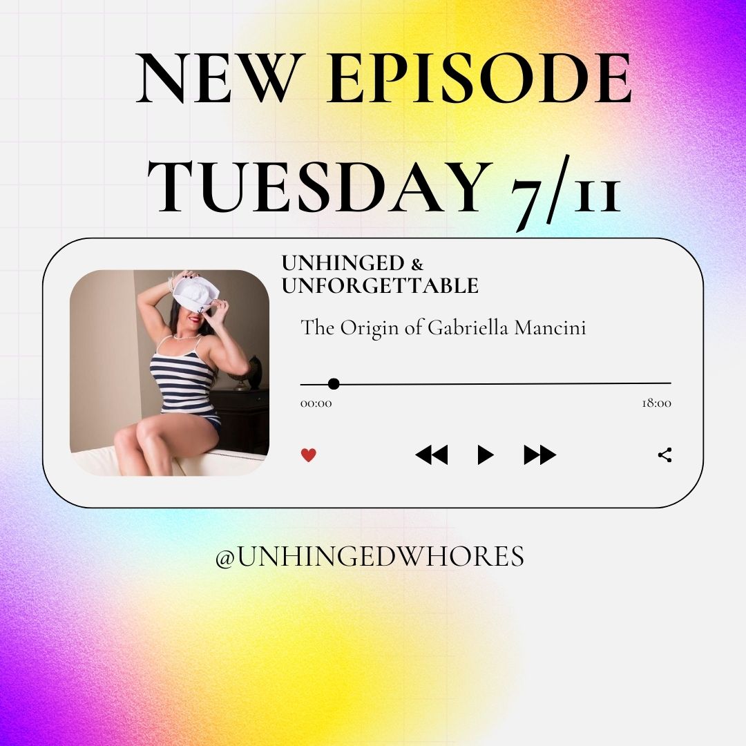 Unhinged & Unforgettable Podcast on Twitter: "Pssst! New episode drops