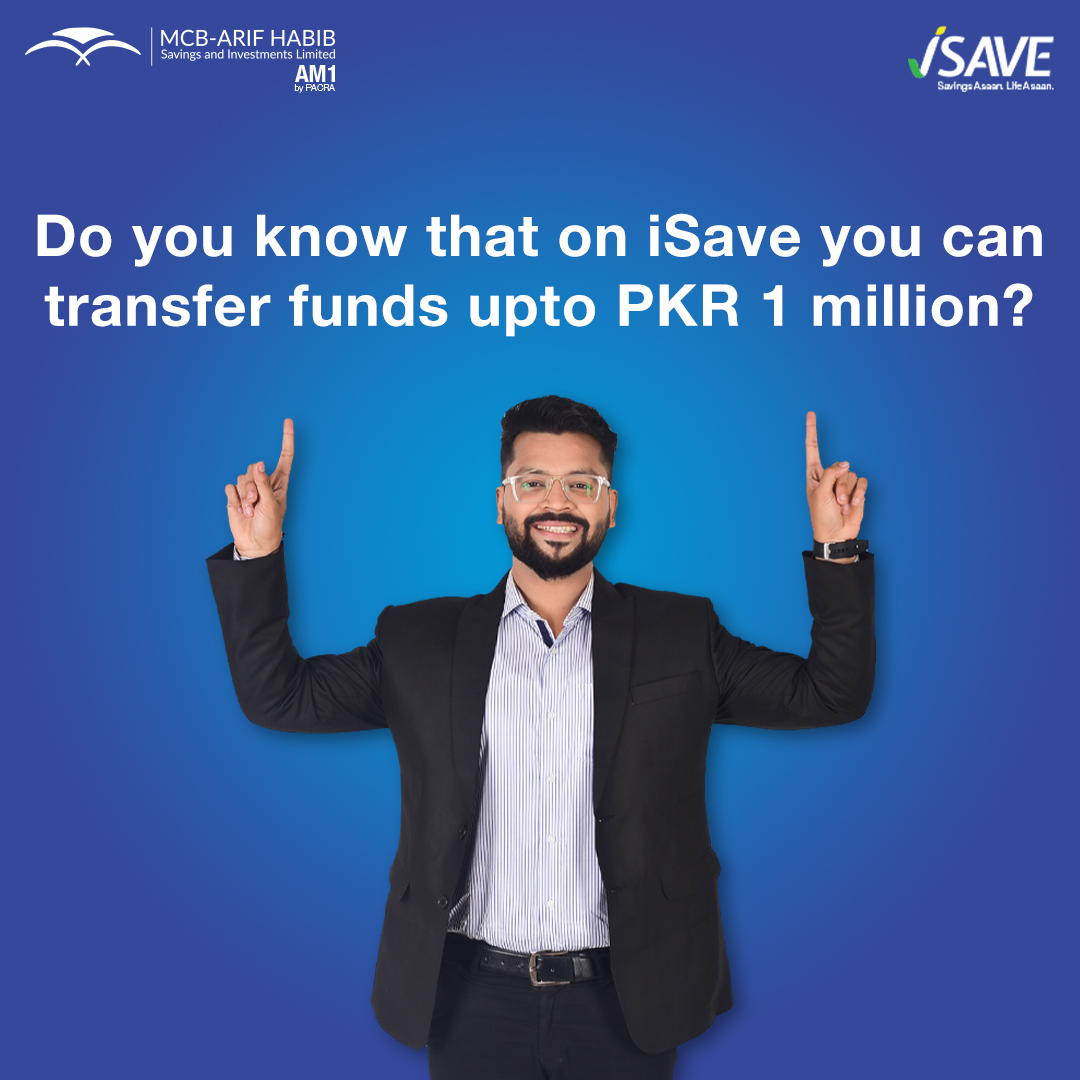 mcbfunds's tweet photo. 💸Transfer funds via iSave without any charges! Go cashless! 🚀✨
#iSave #SavingsAsaanLifeAsaan https://t.co/xkemN2hdjr