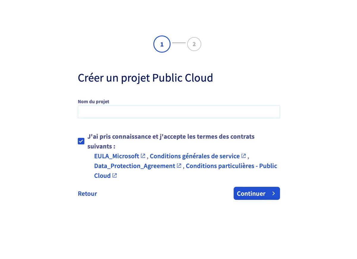 j_bg's tweet image. Pourquoi doit-on accepter l&apos;EULA de Microsoft pour créer un Public Cloud sur #OVH ? #CloudSouverain  merci @olesovhcom