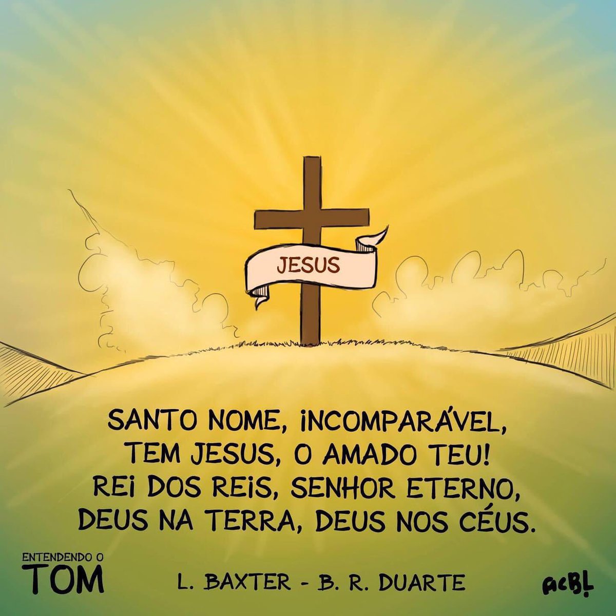 EntendendooTom's tweet photo. O nome incomparável do nosso Senhor. https://t.co/QdAeSlI77D
