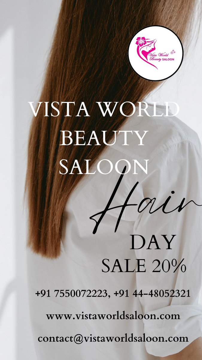 saloon_vista's tweet photo. Vista World Beauty Salon is a full-service salon located in the heart of downtown Vista. Our experienced and talented staff is dedicated to providing you with top-notch service and quality products. Our salon is here to help you look and feel your best! https://t.co/Bx8XICrX4U