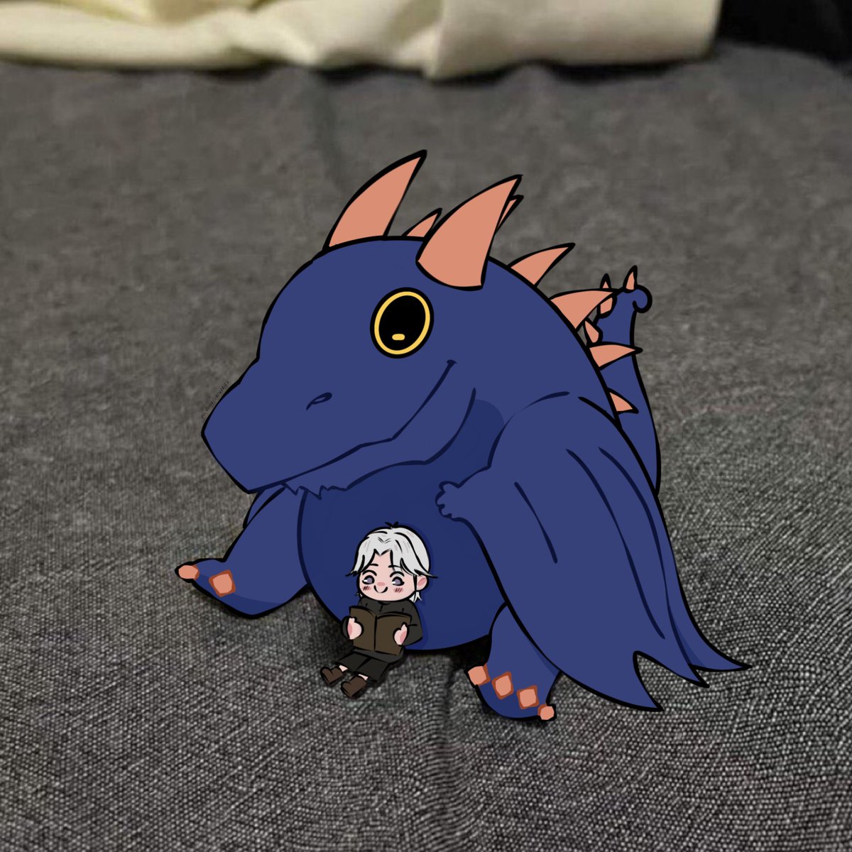 Tessarion and gentle Daeron

#hotd #HouseOfTheDragon #fanart