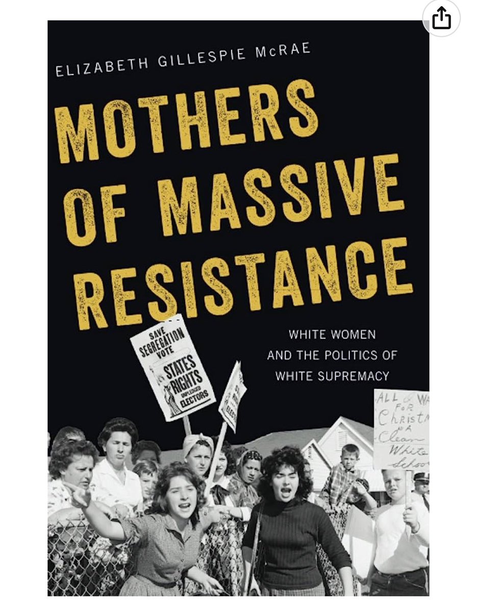 This isn’t first time women have been at forefront of anti-democratic (or racist) movements across the US. Read this amazing book. First clip from below piece.