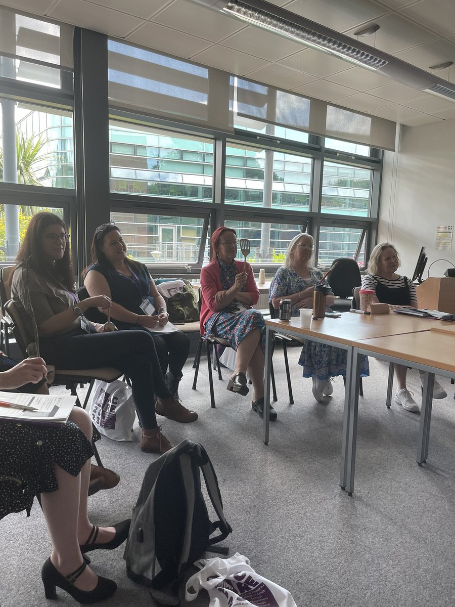 KarenMBoardman's tweet image. #ACRE23 Our wonderful MA Early Years students talking about play through resistance and subversion @EHU_FOE @edgehill @JoAlbinClark @NathanArcher1 #Children’sRights