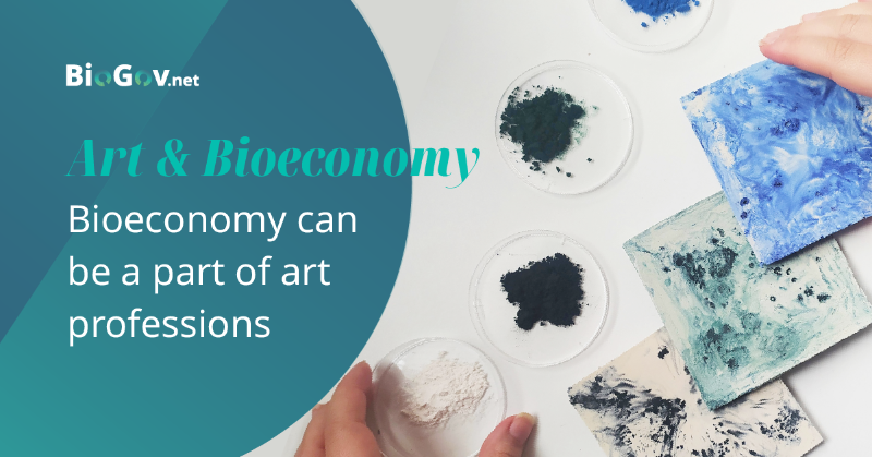 BioGovNet's tweet photo. Art can influence #bioeconomy education. ๐ But bioeconomy can also inspire designers, architects and all professionals in Cultural and Creative Industries in using #biomaterials in their work.
Want to know how #BioGovNet aims to connect art & bioeconomy? ๐จ๐ฑ