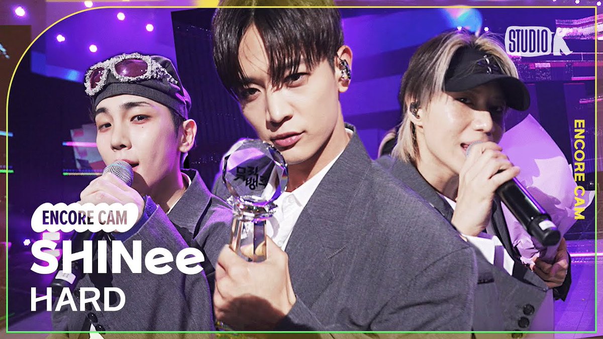 StudioK_twt's tweet photo. [🎉/#뮤뱅앵콜직캠4K]
2023년 7월 첫째 주 1위는
✨ #샤이니 (#SHINee)✨
축하합니다아

230707 'HARD' 앵콜 직캠

▶︎ https://t.co/boSBfnyIIn

#뮤직뱅크 #StudioK #4K 
#1위앵콜 #직캠 #뮤뱅직캠
@SHINee https://t.co/p6XhlD6n7V