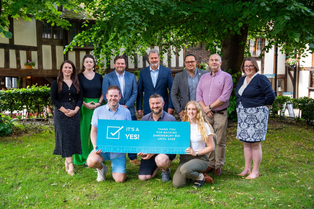 Shrewsbury BID tweet media