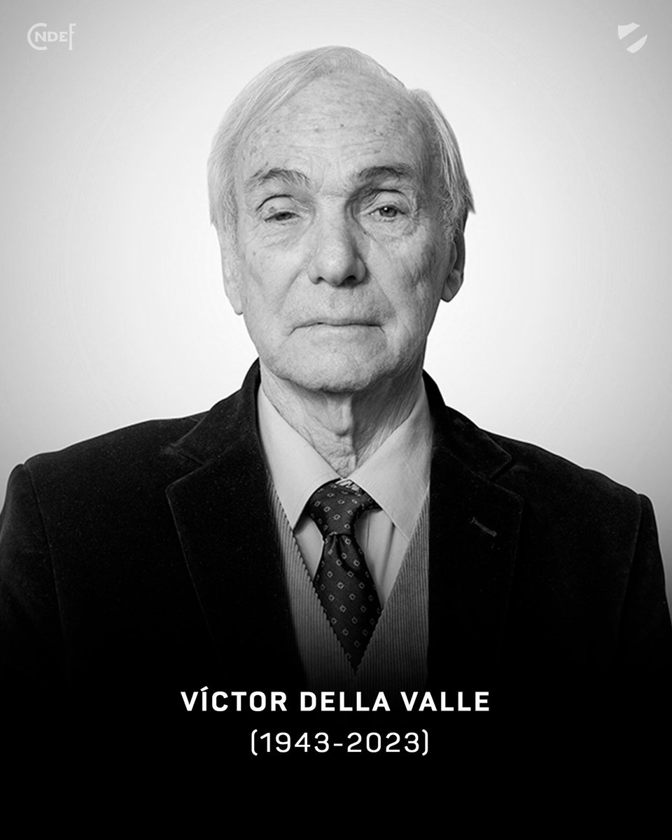 Nacional's tweet photo. Con profundo dolor despedimos a Víctor Della Valle,Presidente en el año 2006 y uno de los más reconocidos dirigentes desde la década de los ‘90

Nacional extiende un gran abrazo a familia,compañeros y amigos. En especial a nuestro presidente Dr. Alejandro Balbi Della Valle. #QEPD https://t.co/6u9SioHuXW