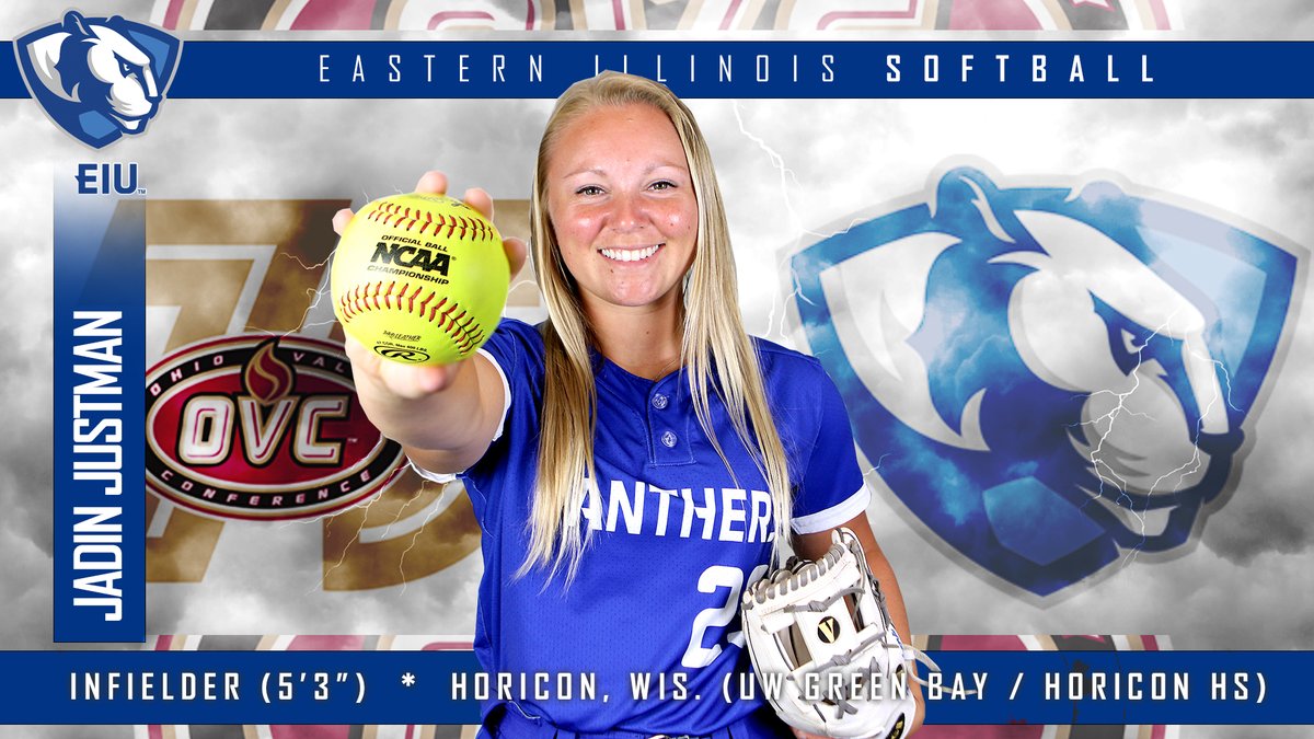 The @EIU_Softball team has added to its roster for next year with NFCA All-Region infielder Jadin Justman... Justman played the last three 3-years at Green Bay, twice earning All-Region honors for the Phoenix... Release 🥎👀⬇️ eiupanthers.com/news/2023/7/7/…