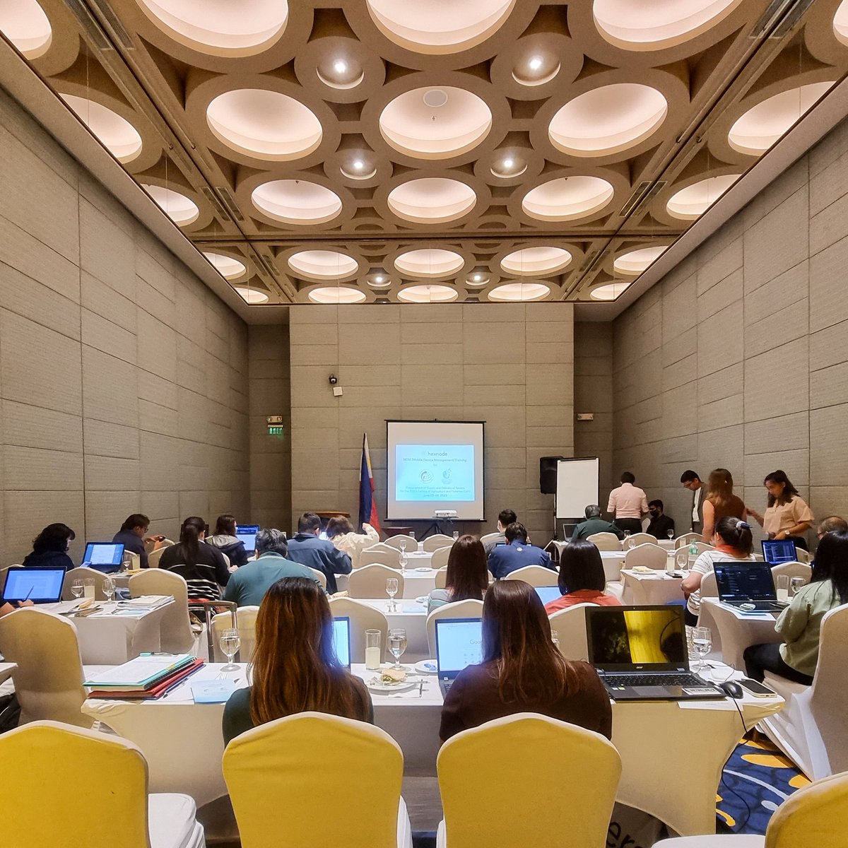 thehexnode's tweet image. Sharing the snapshots of an enriching product training session all the way from Philippines! Our product expert had a great time engaging and sharing the product insights with our partner - RedDot Imaging, Philippines.  

#producttraining #customerengagement #clientinteraction