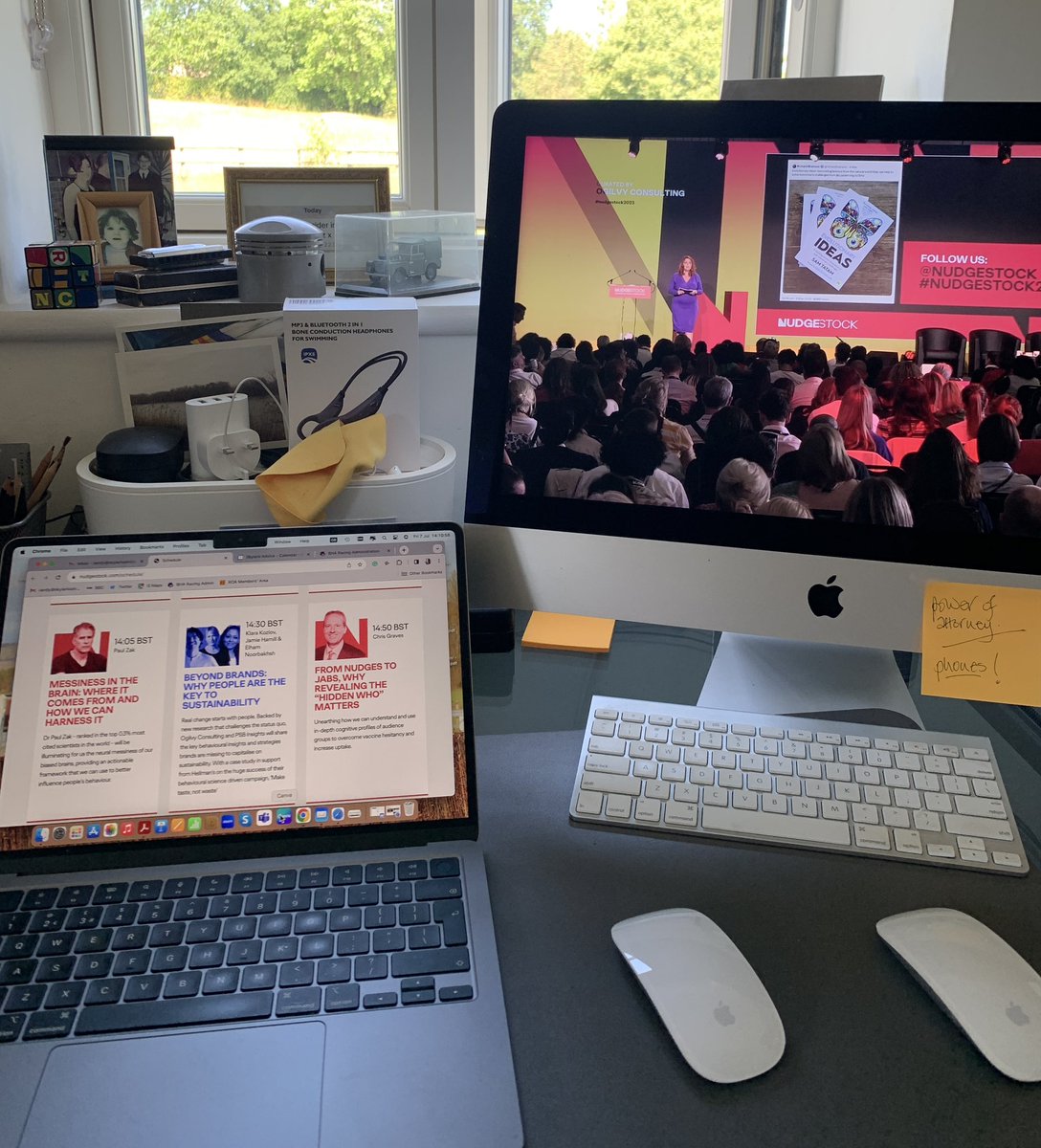 Afternoon session of the one of the year’s most inspiring days. #Nudgestock2023