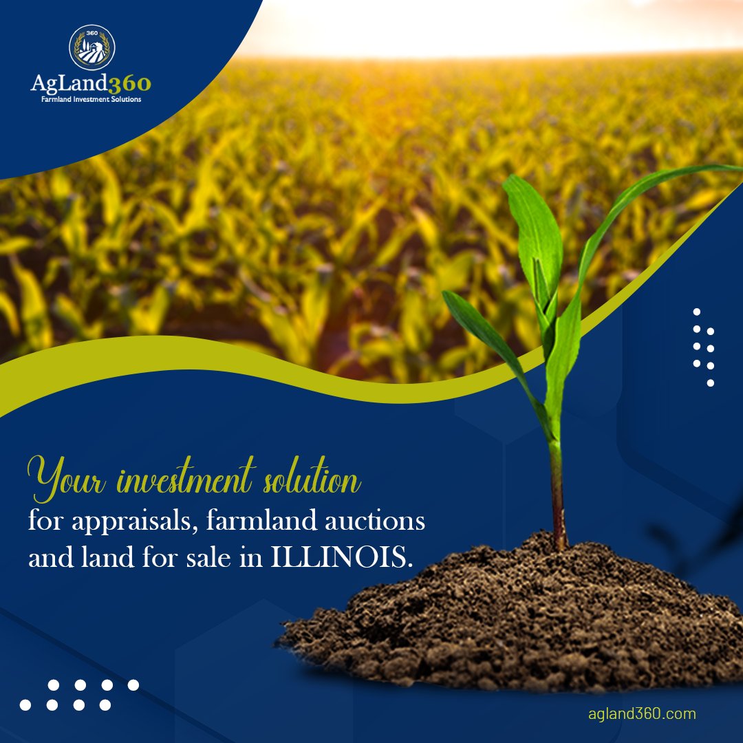 Find land for sale in Illinois and your farm's value in today's market! Call us today!