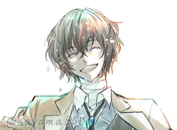 いい感じの笑顔が描けたー 