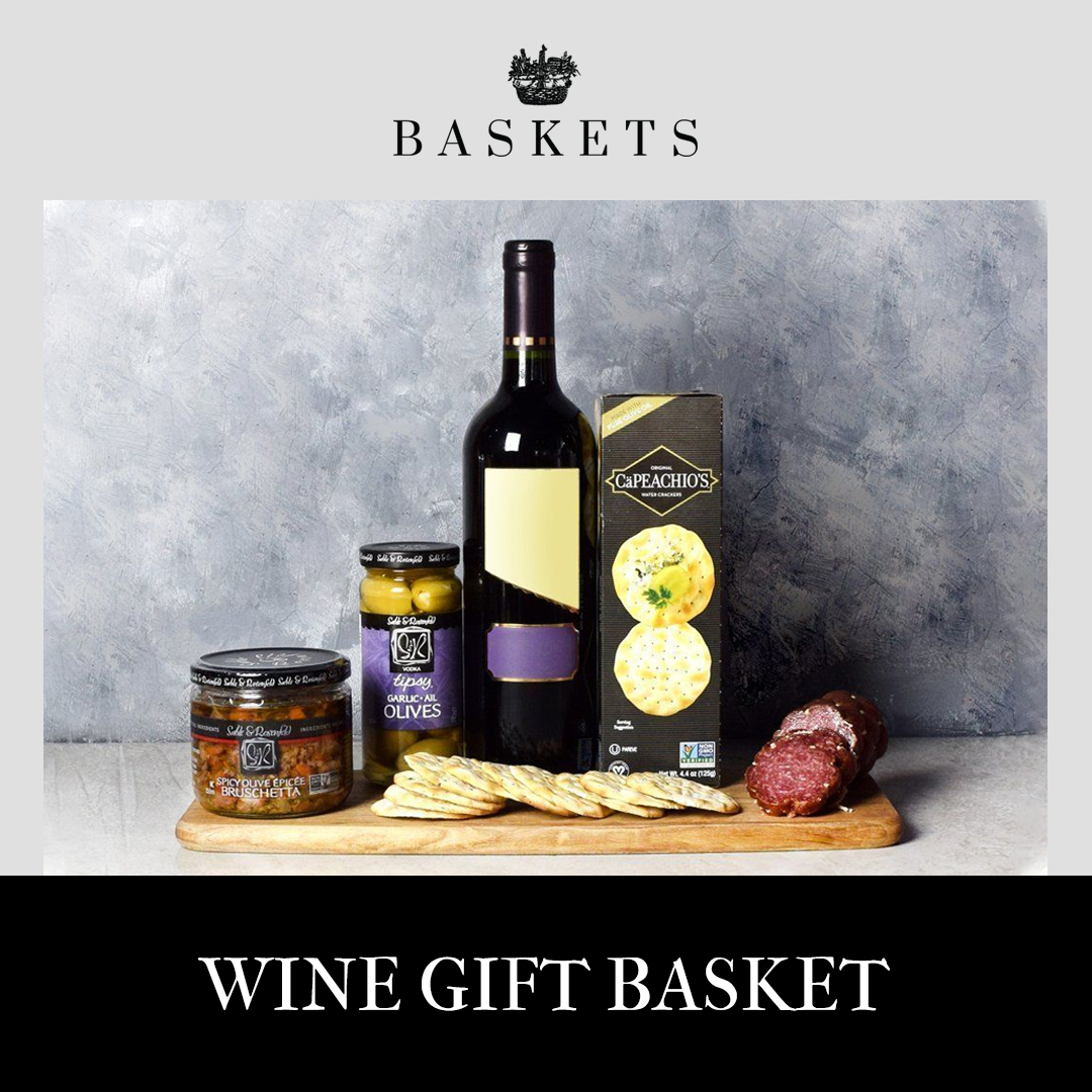 Hamilton Baskets is proud to offer you rich red wines, white wines, and rosé wines from our great collection of vintages. 
For more: tinyurl.com/yybzcjuz
#WineGiftBasket #GiftsForWineLovers #WineLoversGift #WineGifts #WineBasket #WineTime
