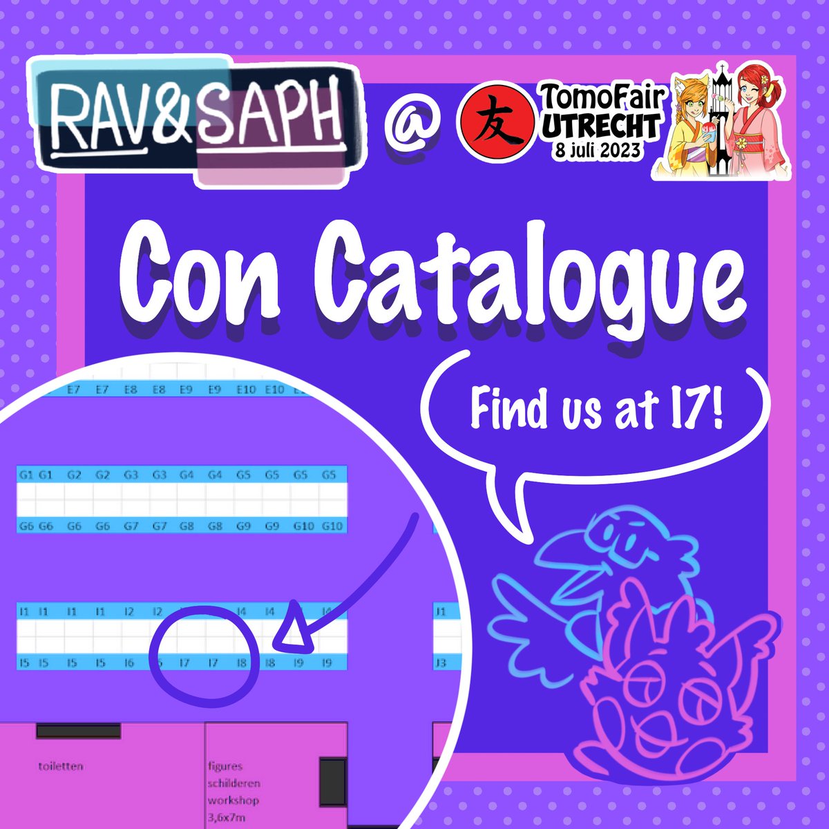 RavSaph's tweet photo. We'll be at #Tomofair Utrecht tomorrow! Curious about what we're offering? Have a look! https://t.co/zcRegrI5zc