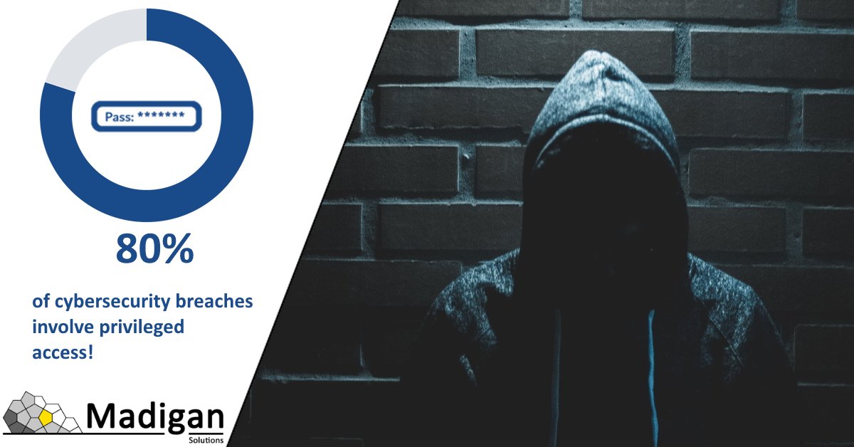 Did you know that 80% of cybersecurity breaches involve privileged accounts? Regain control of yours with IBM’s PAM tool, provided by Madigan Solutions!

mdgn.me/tw_pam

#madigansolutions #PAM #privilegedaccessmanagement