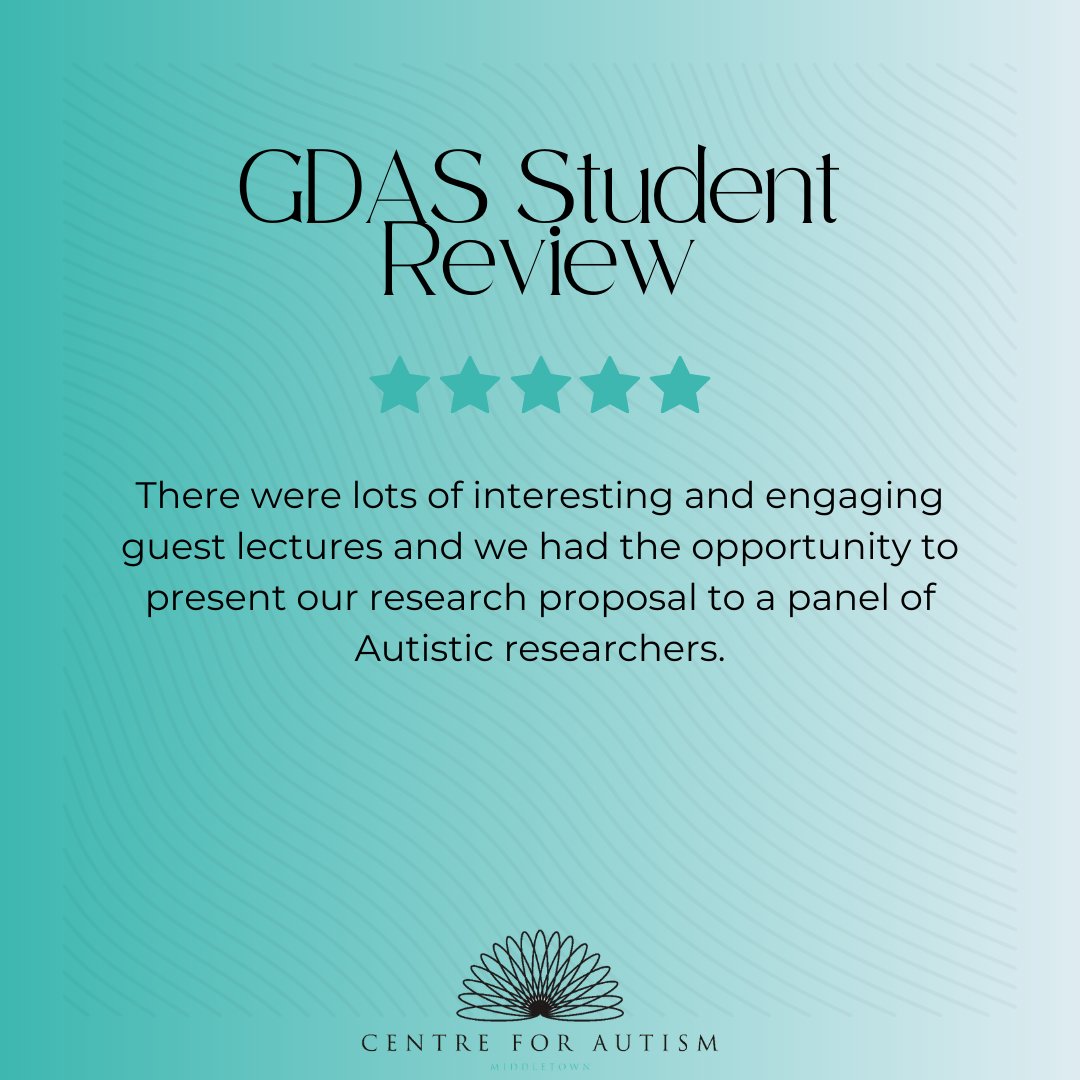 Centre for Autism (@autismcentre) on Twitter photo Applications closing soon!
The Graduate Certificate and Diploma in Autism Studies in collaboration with Mary Immaculate College will both commence in September 2023.
mic.ul.ie/faculty-of-edu…
Questions? please contact Middletown Centre for Autism on admin@middletownautism.com Applications closing soon!
The Graduate Certificate and Diploma in Autism Studies in collaboration with Mary Immaculate College will both commence in September 2023.
mic.ul.ie/faculty-of-edu…
Questions? please contact Middletown Centre for Autism on admin@middletownautism.com