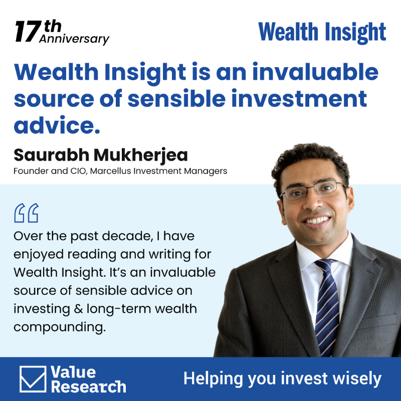 VRStocks's tweet photo. Words from the industry leaders.

Celebrating 17 years of Wealth Insight.
🎁Get 1-year subscription at ₹̷1̷5̷0̷0̷  ₹𝟮𝟵𝟵

Subscribe now – https://t.co/29r3YUnFDD
𝗕𝗲𝗰𝗼𝗺𝗲 𝗮 𝘀𝗺𝗮𝗿𝘁 𝘀𝘁𝗼𝗰𝗸 𝗶𝗻𝘃𝗲𝘀𝘁𝗼𝗿!