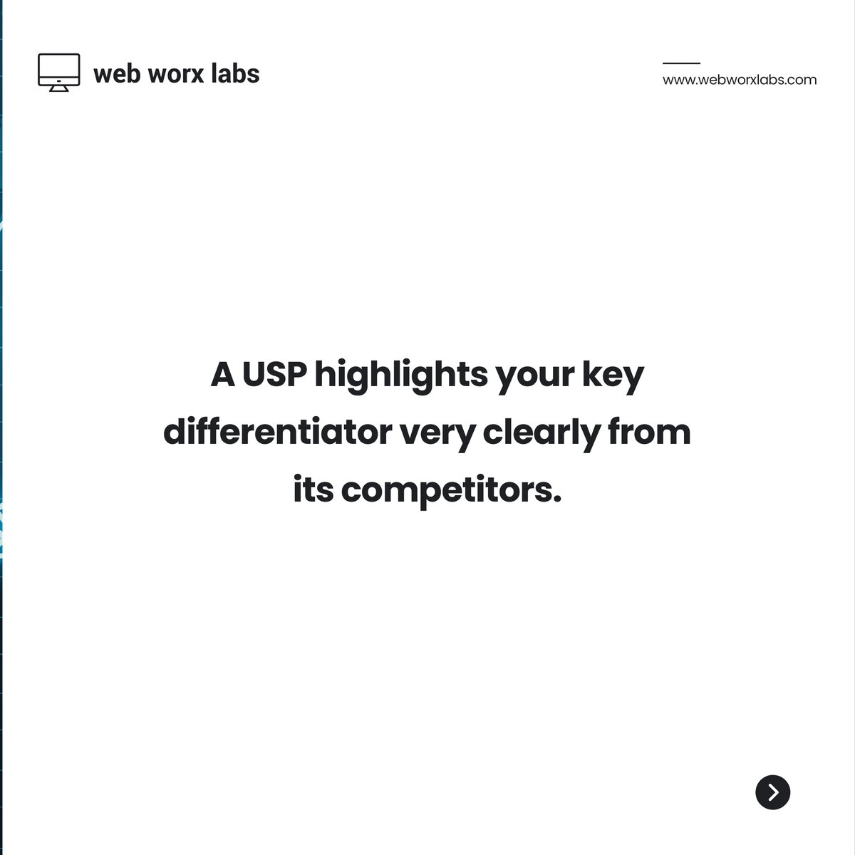 WebWorxLabsInc's tweet image. Want to stand out from the competition? 🔝 A Unique Selling Proposition (USP) is your secret weapon! 

Discover how to highlight your brand&apos;s unique qualities and drive sales. 

#USP #branding