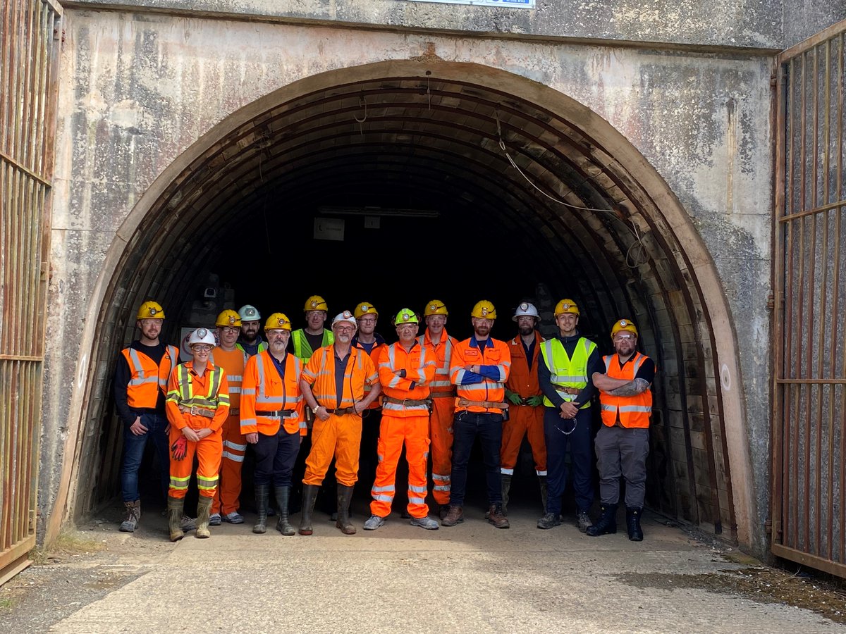Exciting week hosting the first cohort of Mine Management #degreeapprenticeship students at #penryncampus. Visits to @cornishmetals at #southcrofty mine, inspiring talks by @LucyCrane from @Cornishlithium, and more. Applications open for Mining Engineering Degree Apprenticeship.