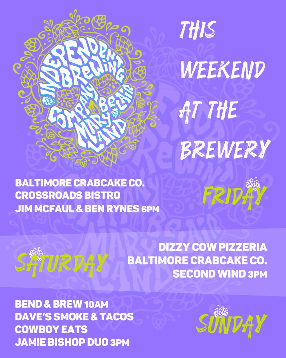 We're ready for a big weekend in Bel Air.
#beer