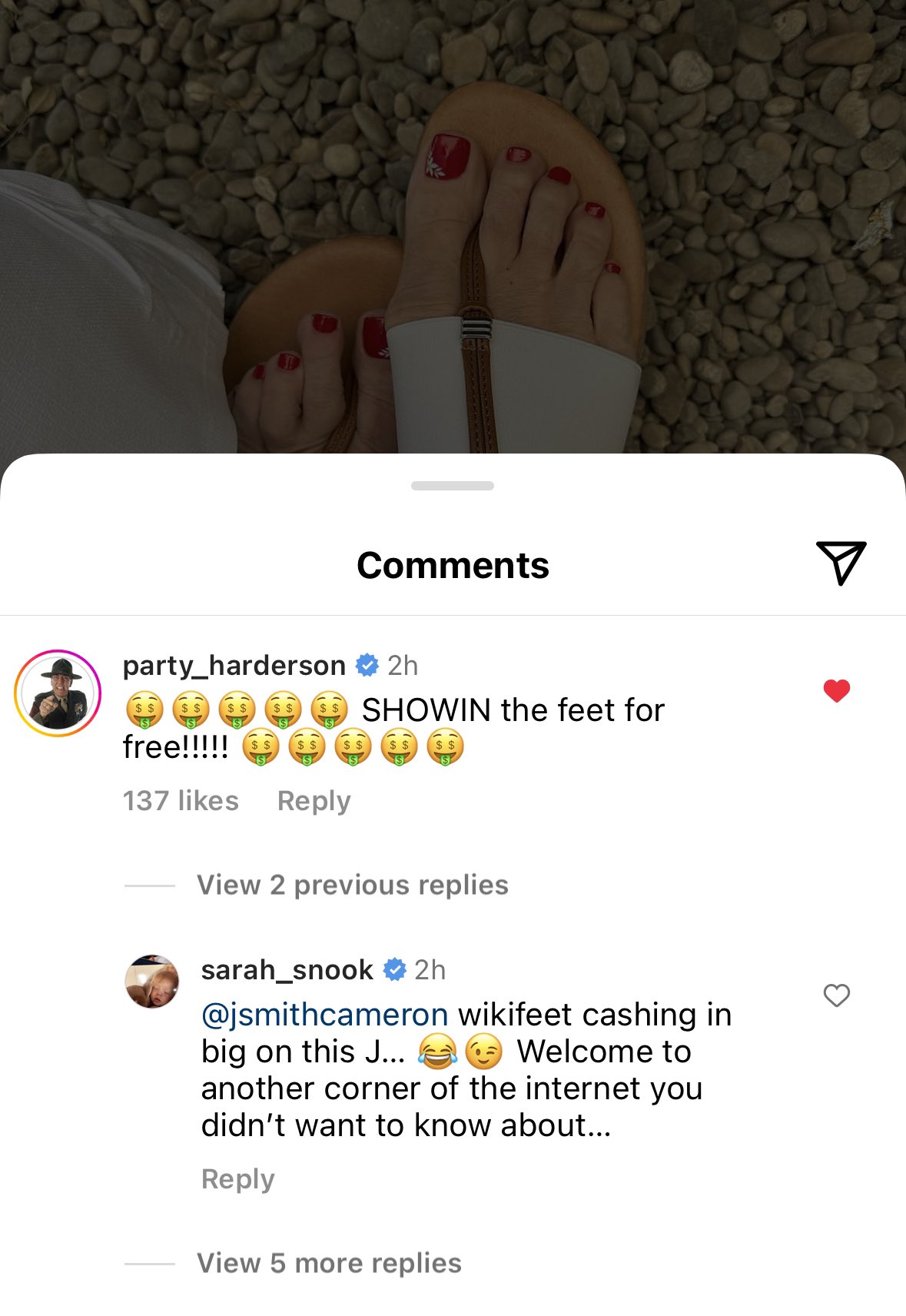 tax churches on X: obsessed with patti harrison and sarah snook teaching j  smith cameron that you shouldnt post feet for free  t.coXlVrbLrdgY  X