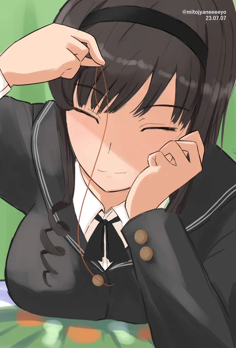 「(この部屋に女の人が来るのは初めてです…か)…ふふっ」 