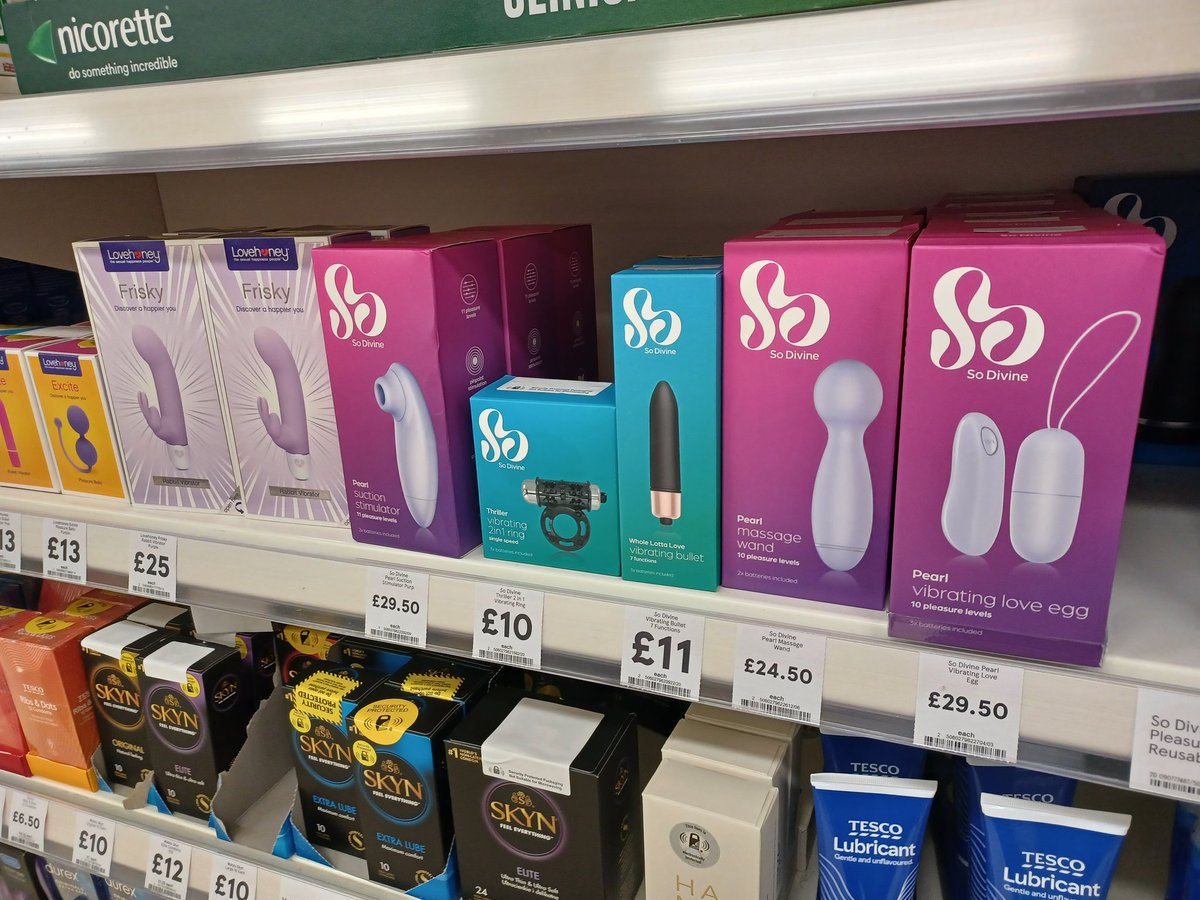 Just noticed that #Tesco are selling #sextoys 😳 👀  whats more shocking is, there's no clubcard deals on them!! 🤣🤣Happy Friday everyone 🤣🤣