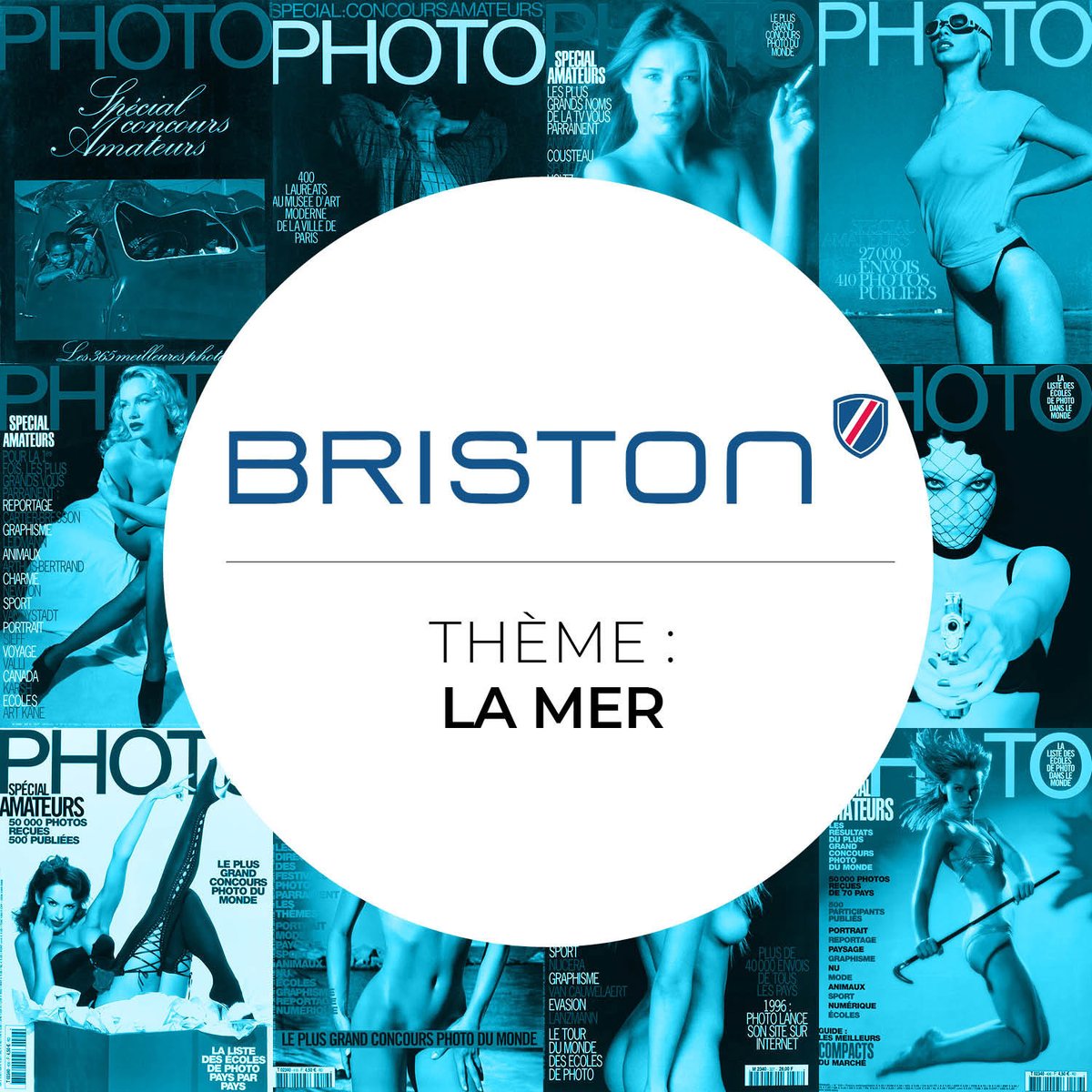 PHOTO (@photo_magazine) on Twitter photo 📸 Participez au Plus Grand Concours Photo du Monde Inspirez-vous du thème de notre nouveau parrain <a href="/BRISTONwatches/">Briston Watches</a> : LA MER
Tentez de remporter deux montres de la marque.
Jusqu’au 30 septembre sur photo.fr/concours 📸 Participez au Plus Grand Concours Photo du Monde Inspirez-vous du thème de notre nouveau parrain <a href="/BRISTONwatches/">Briston Watches</a> : LA MER
Tentez de remporter deux montres de la marque.
Jusqu’au 30 septembre sur photo.fr/concours
