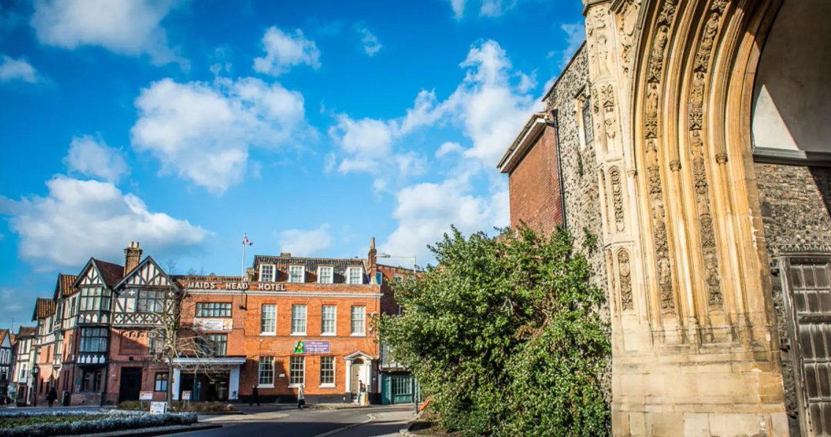 Don't miss Paul Dickson's walking tour - Tombland and the Riverside Walk - Celebrating Public Open Space in the City, this Monday 10th July, 10.30am, starting from Erpingham gate. To book go to: eventbrite.co.uk/e/605248503567